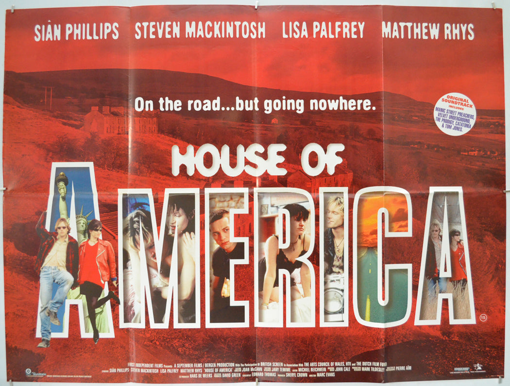 House Of America Original Quad Poster - Film Poster - Movie Poster