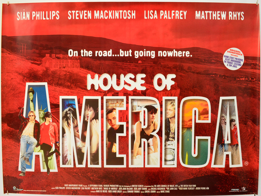 House Of America  Original Quad Poster - Film Poster - Movie Poster