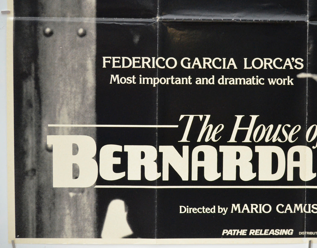 THE HOUSE OF BERNARDA ALBA (Bottom Left) Cinema Quad Movie Poster 