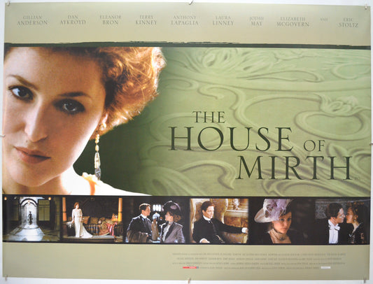 The House Of Mirth Original Quad Poster - Film Poster - Movie Poster