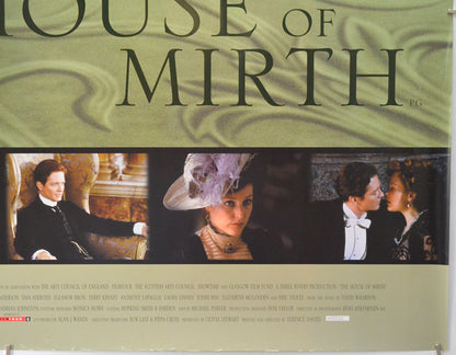 THE HOUSE OF MIRTH (Bottom Right) Cinema Quad Movie Poster 