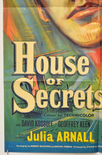 HOUSE OF SECRETS (Bottom Left) Cinema One Sheet Movie Poster 