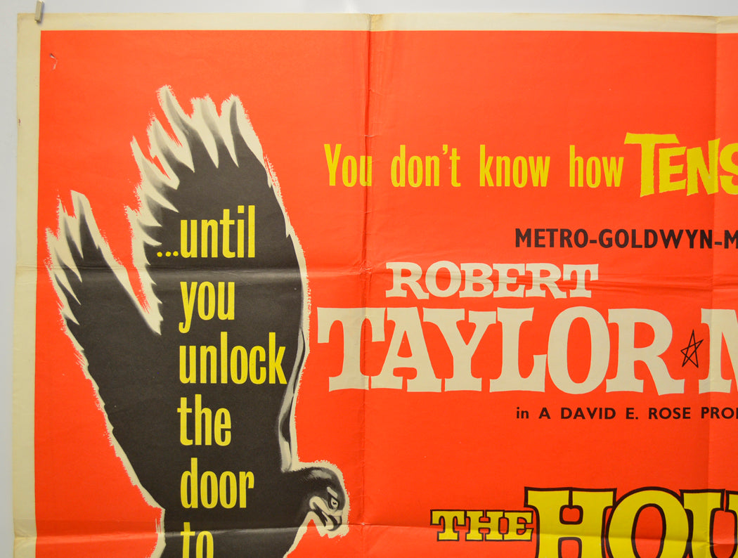 THE HOUSE OF THE SEVEN HAWKS (Top Left) Cinema Quad Movie Poster 