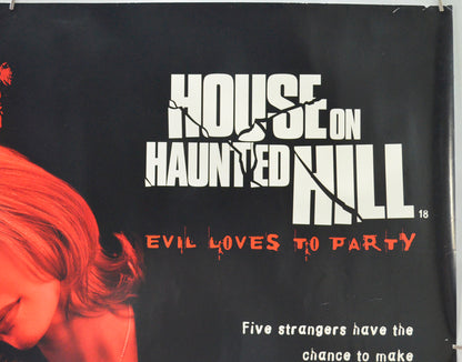 HOUSE ON HAUNTED HILL (Top Right) Cinema Quad Movie Poster 