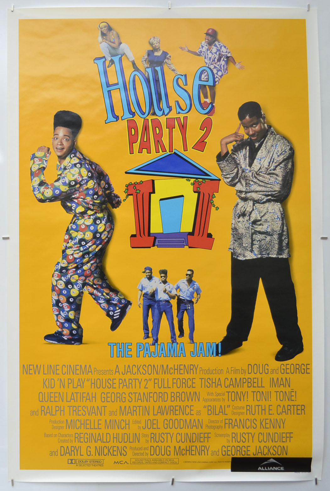 House Party II Original One Sheet Poster - Film Poster - Movie Poster