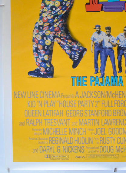 HOUSE PARTY II (Bottom Left) Cinema One Sheet Movie Poster 