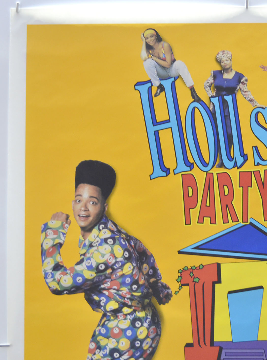 HOUSE PARTY II (Top Left) Cinema One Sheet Movie Poster 