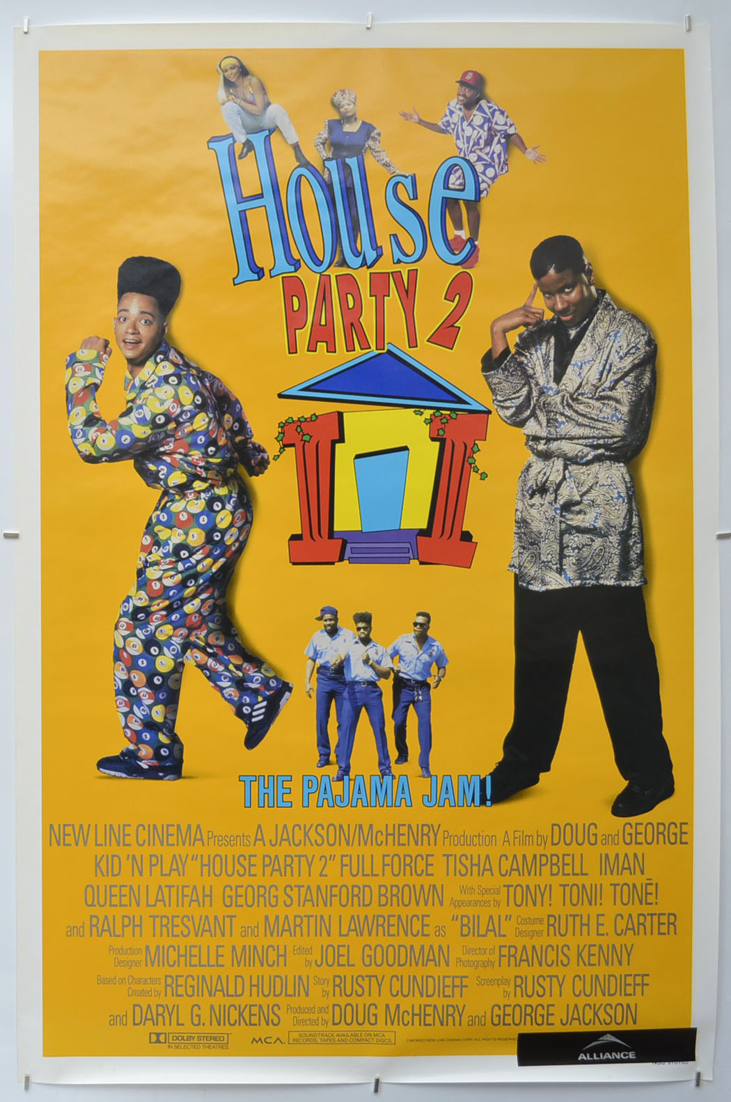 HOUSE PARTY II Original One Sheet Poster - Film Poster - Movie Poster