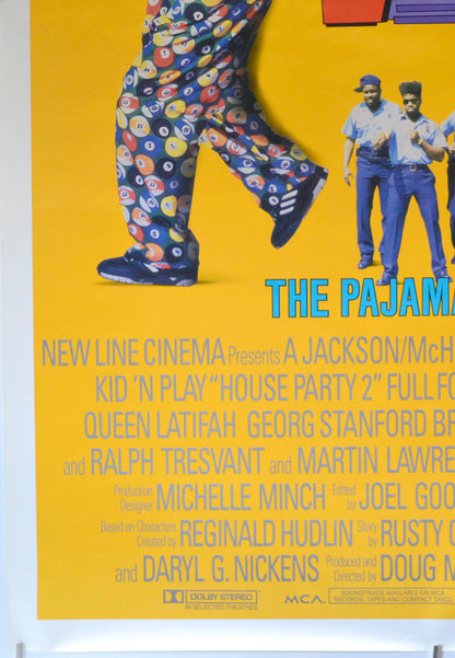 HOUSE PARTY II (Bottom Left) Cinema One Sheet Movie Poster 