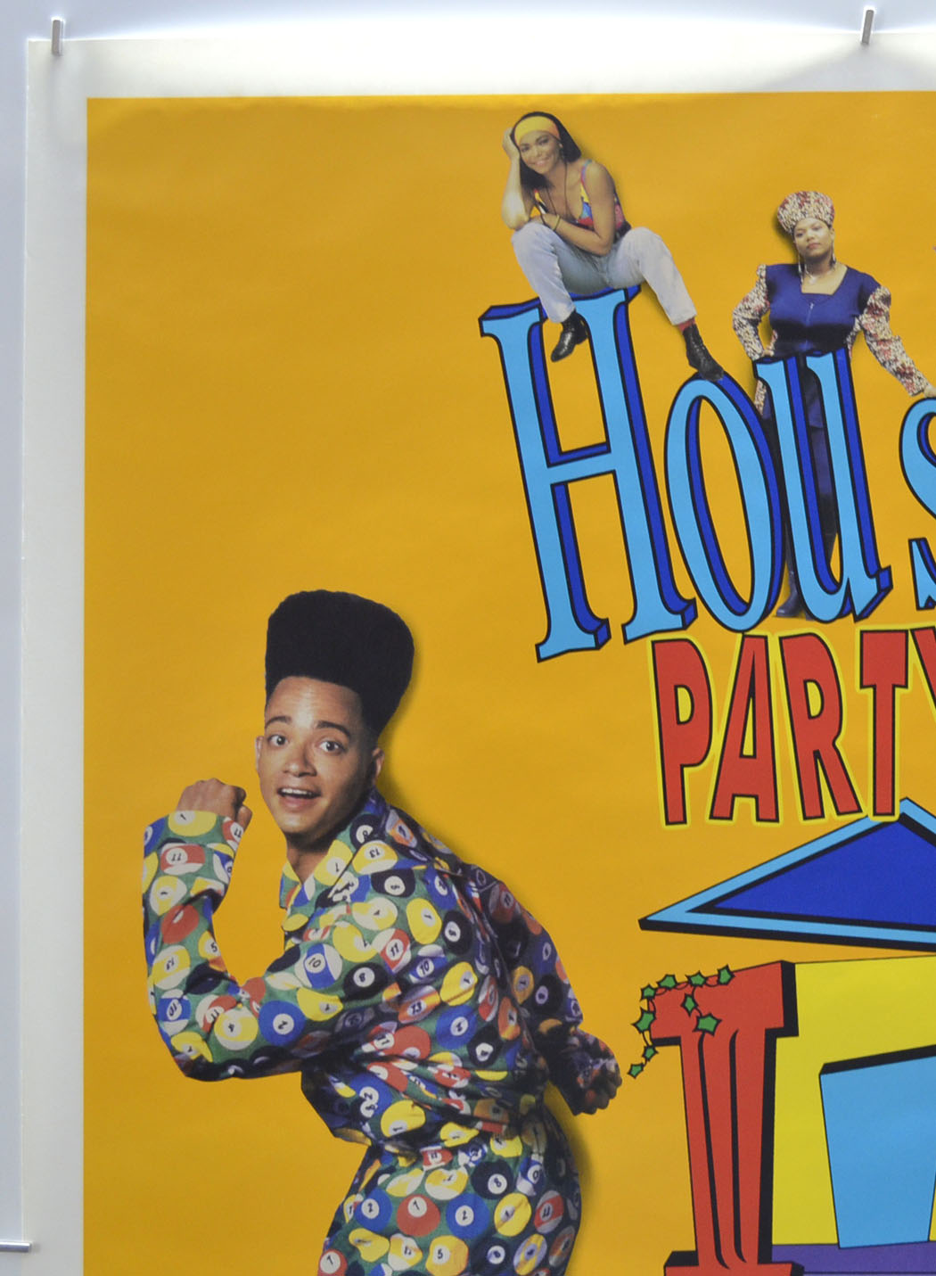 HOUSE PARTY II (Top Left) Cinema One Sheet Movie Poster 