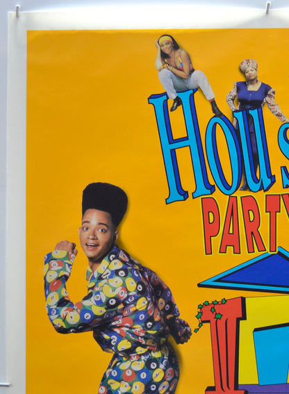 HOUSE PARTY II (Top Left) Cinema One Sheet Movie Poster 