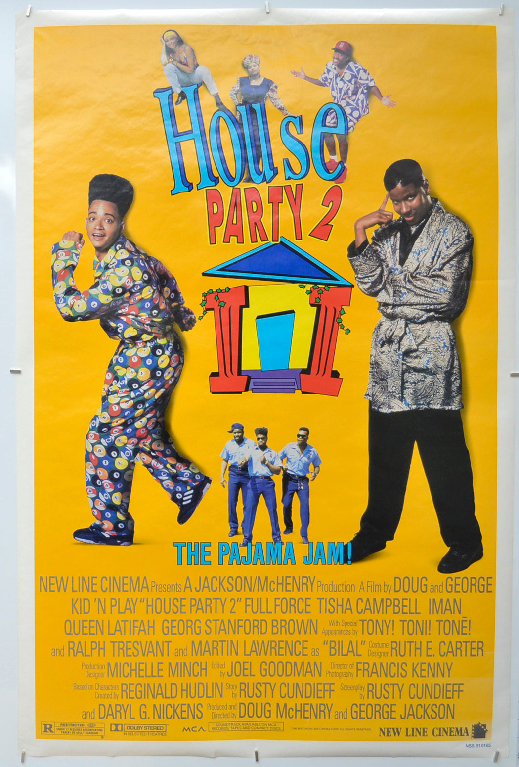 House Party II Original One Sheet Poster - Film Poster - Movie Poster