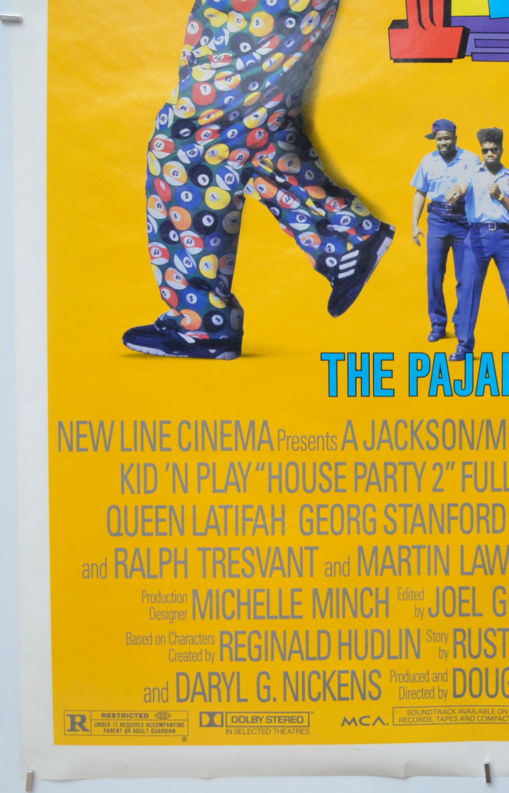 HOUSE PARTY II (Bottom Left) Cinema One Sheet Movie Poster 