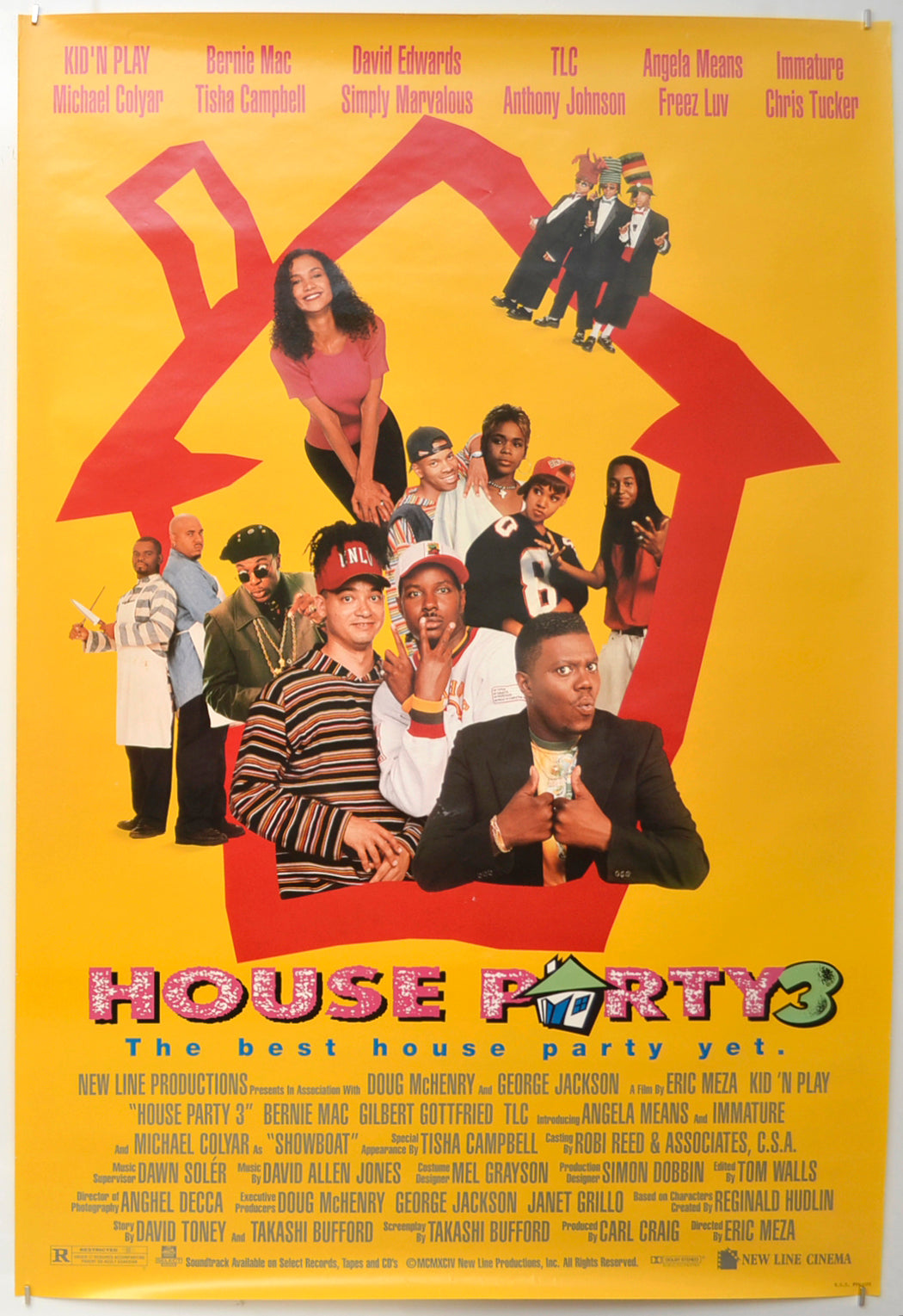 House Party 3 Original One Sheet Poster - Film Poster - Movie Poster