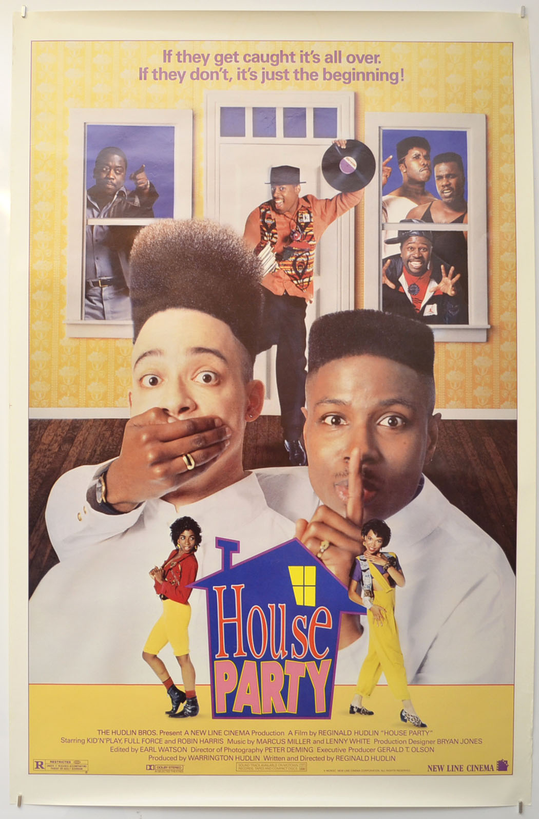 House Party Original One Sheet Poster - Film Poster - Movie Poster