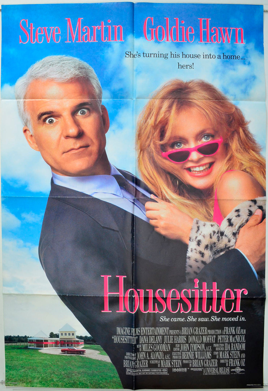 Housesitter Original One Sheet Poster - Movie Poster