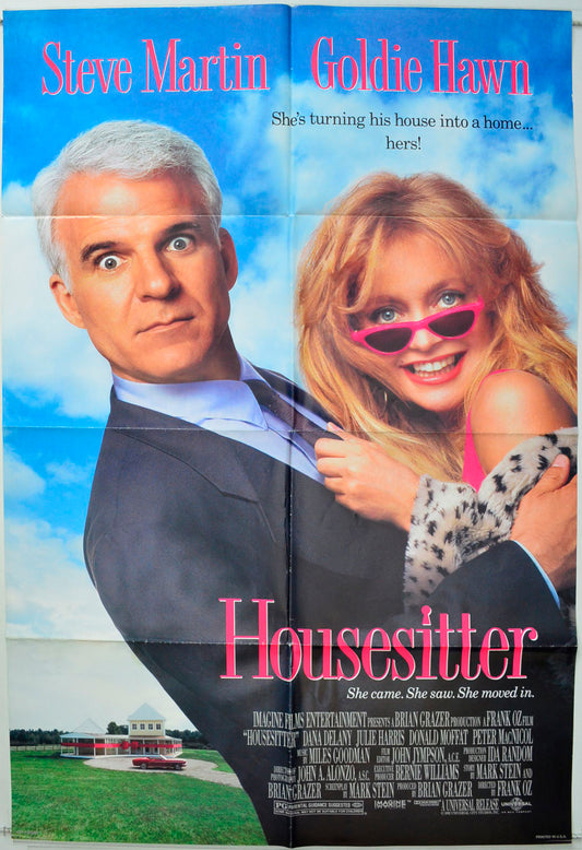 Housesitter Original One Sheet Poster - Movie Poster