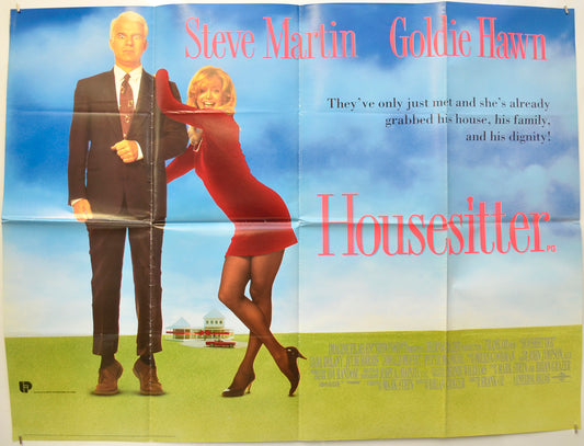 Housesitter Original Quad Poster - Film Poster - Movie Poster