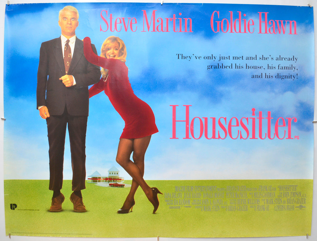 Housesitter Original Quad Poster - Film Poster - Movie Poster