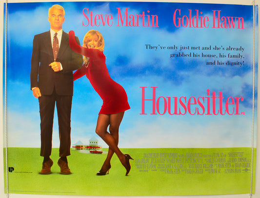 Housesitter  Original British Quad Poster - Film Poster - Movie Poster 