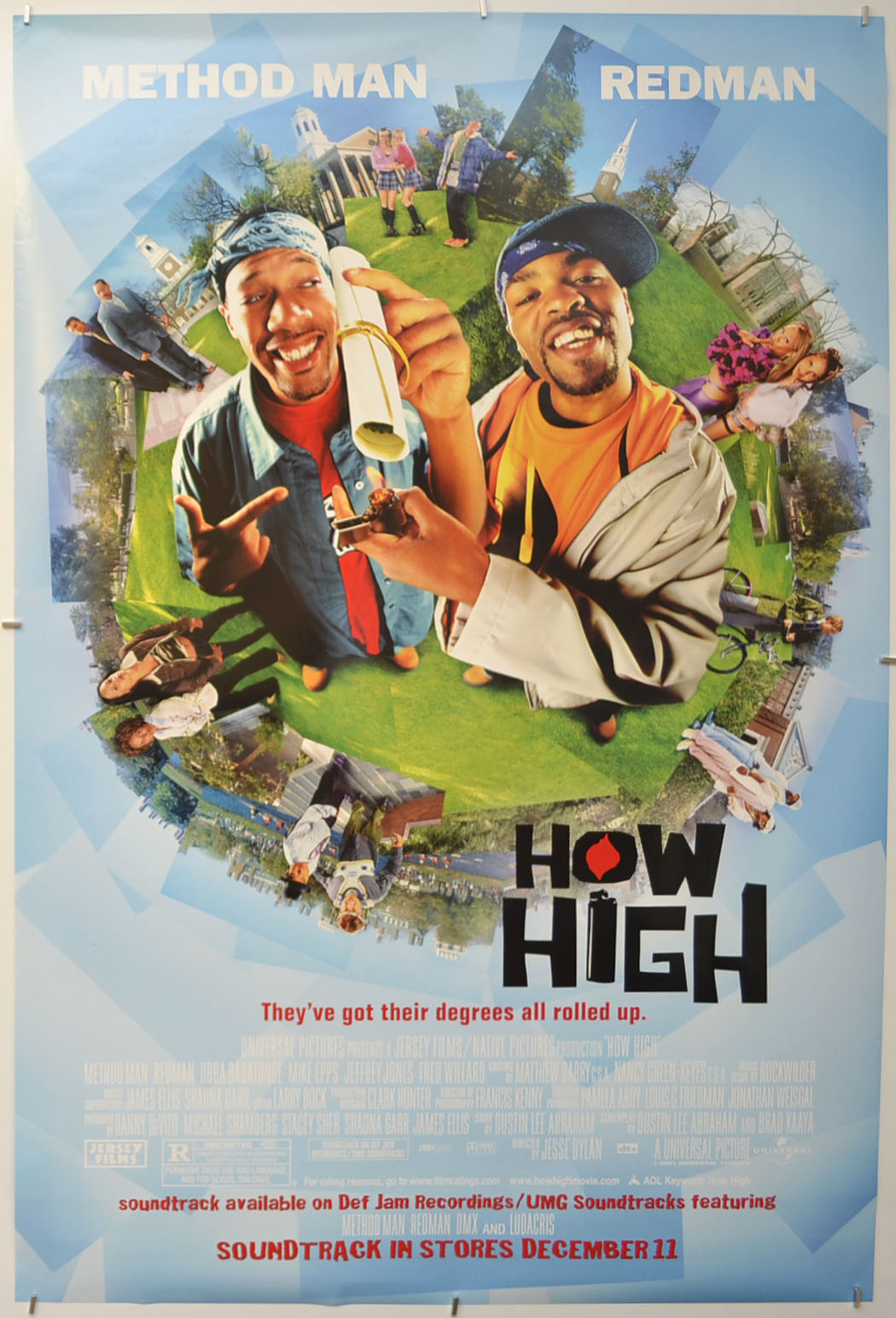 How High Original One Sheet Poster - Film Poster - Movie Poster