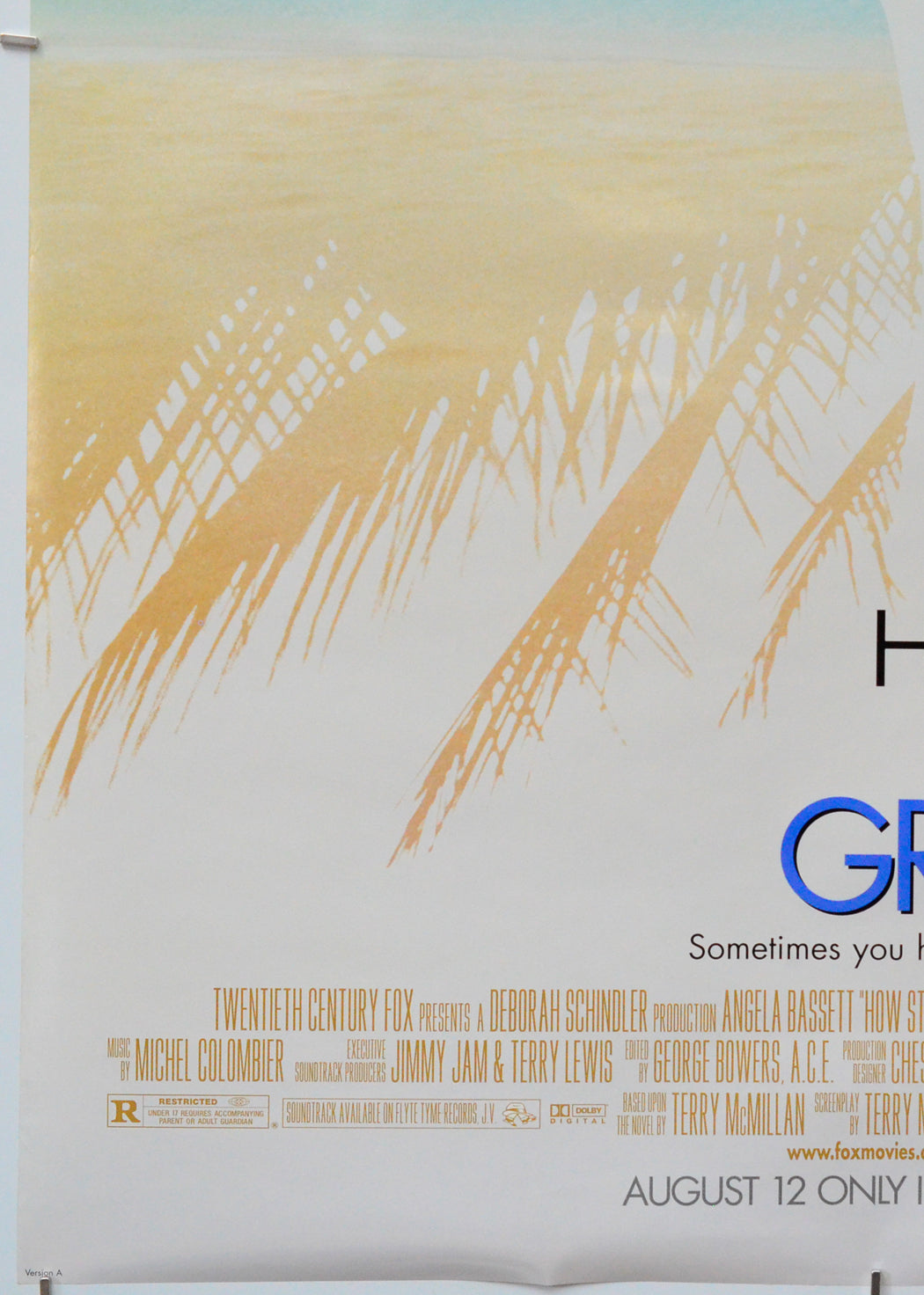 How Stella Got Her Groove Back (Bottom Left) Cinema One Sheet Movie Poster 