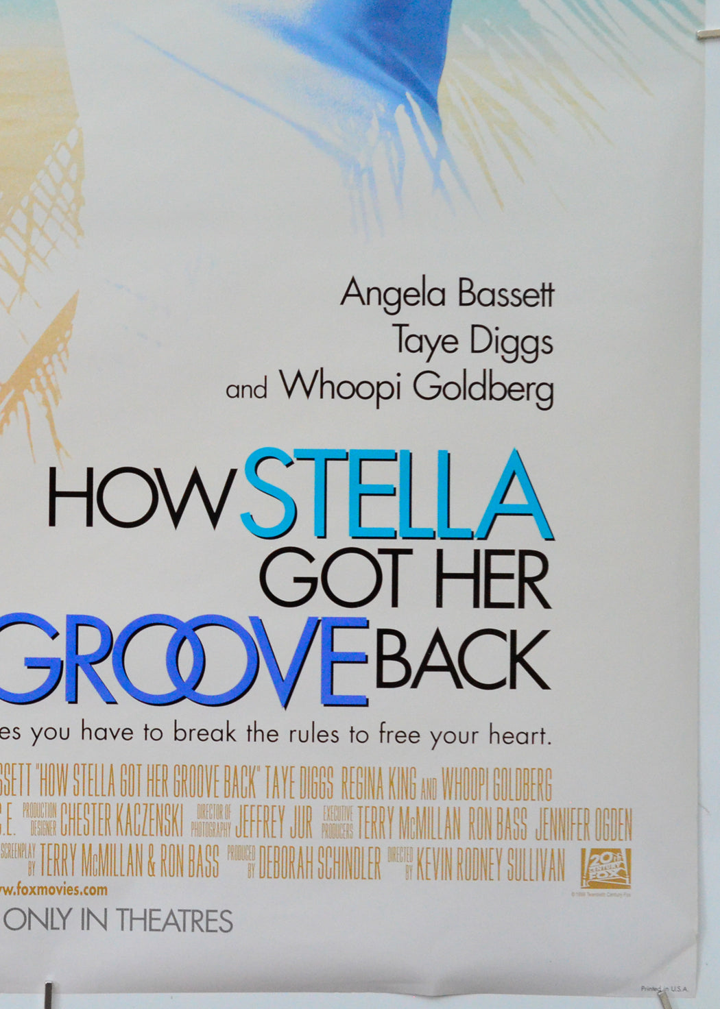 How Stella Got Her Groove Back (Bottom Right) Cinema One Sheet Movie Poster 