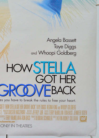 How Stella Got Her Groove Back (Bottom Right) Cinema One Sheet Movie Poster 