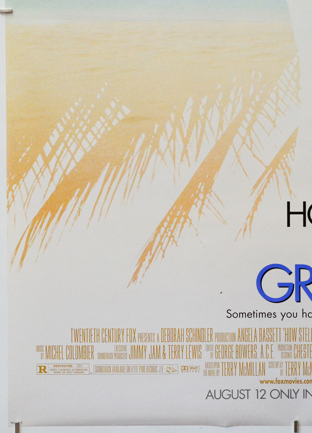 How Stella Got Her Groove Back (Bottom Left) Cinema One Sheet Movie Poster 