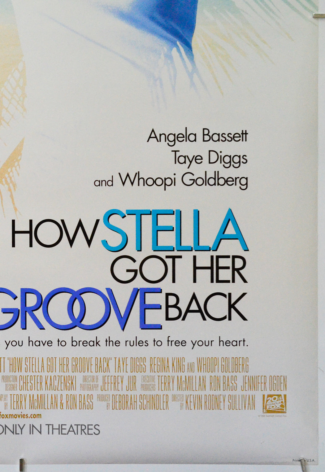 How Stella Got Her Groove Back (Bottom Right) Cinema One Sheet Movie Poster 