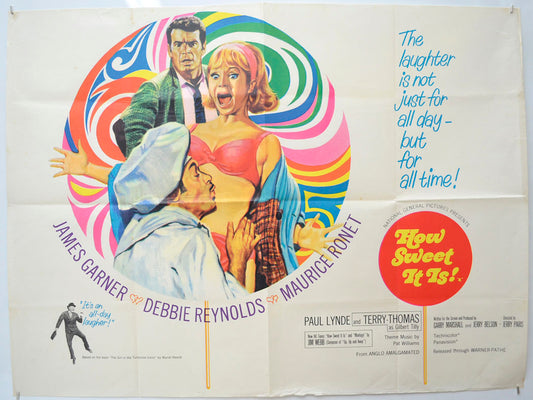 How Sweet It Is Original Quad Poster - Film Poster - Movie Poster