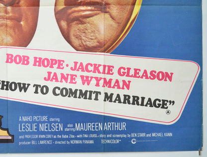 HOW TO COMMIT MARRIAGE (Bottom Right) Cinema Quad Movie Poster 