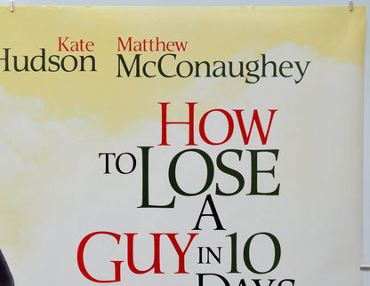 How To Lose A Guy In 10 Days (Top Right) Cinema Quad Movie Poster 
