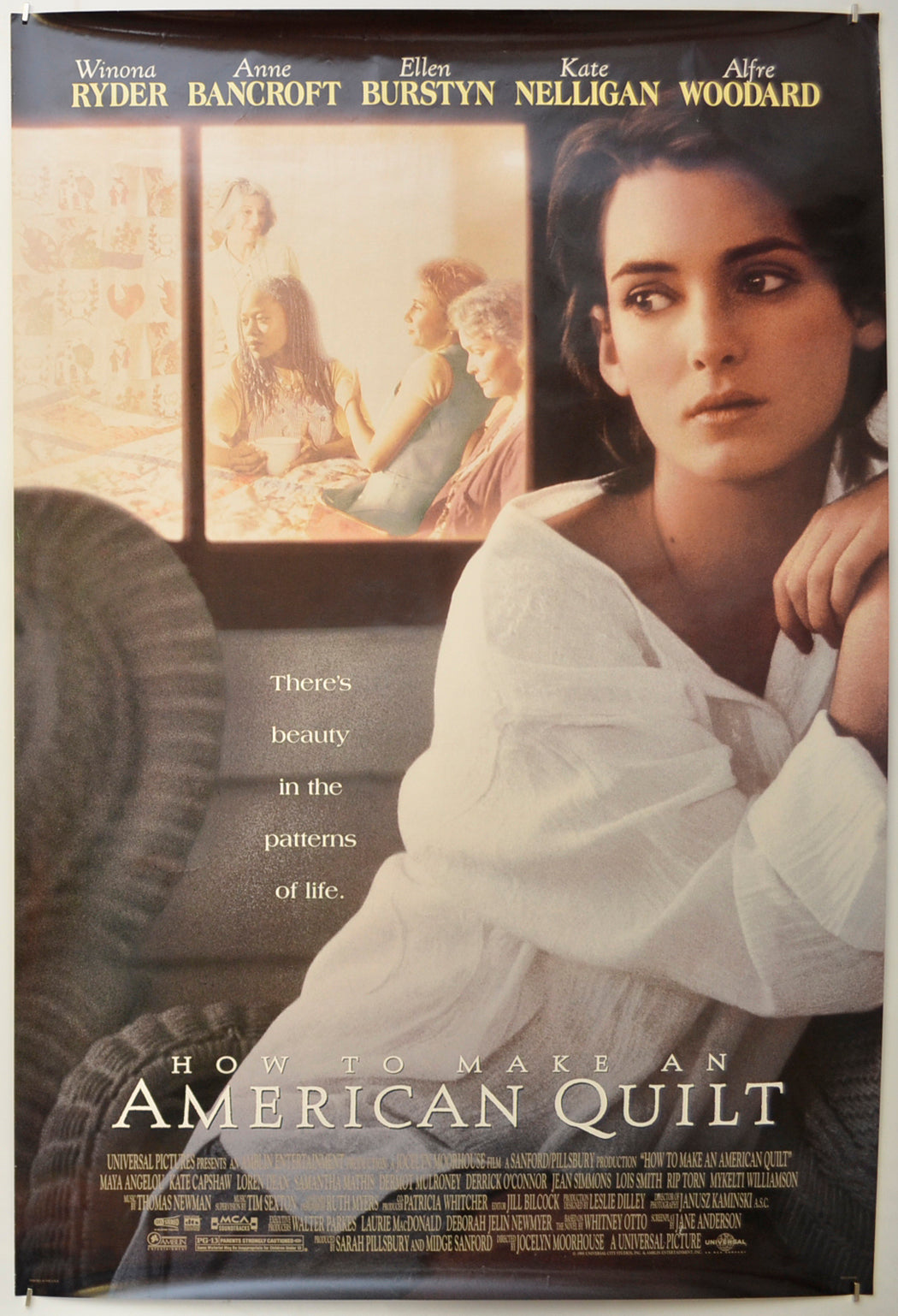 How To Make An American Quilt Original One Sheet Poster - Film Poster - Movie Poster