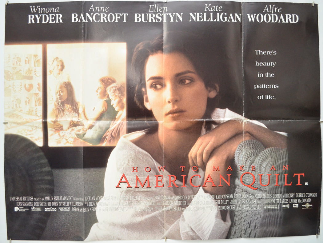 How To Make An American Quilt Original Quad Poster - Film Poster - Movie Poster