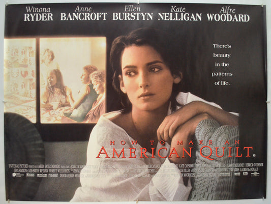 How To Make An American Quilt Original Quad Poster - Film Poster - Movie Poster