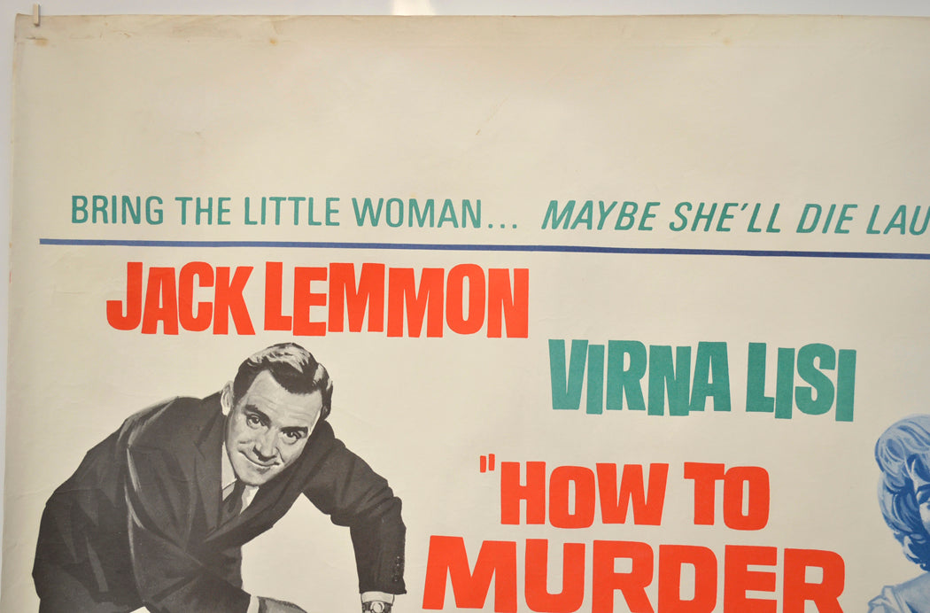 HOW TO MURDER YOUR WIFE (Top Left) Cinema Quad Movie Poster 