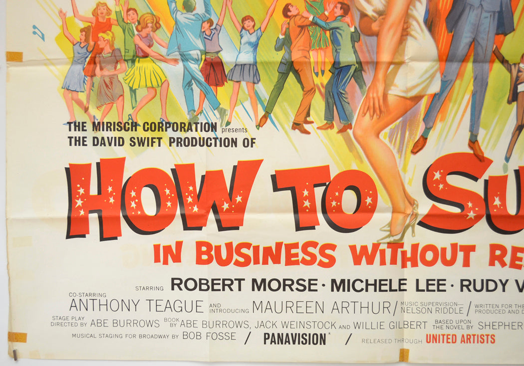 HOW TO SUCCEED IN BUSINESS WITHOUT REALLY TRYING (Bottom Left) Cinema Quad Movie Poster 