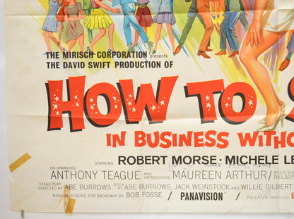 HOW TO SUCCEED IN BUSINESS WITHOUT REALLY TRYING (Bottom Left) Cinema Quad Movie Poster 