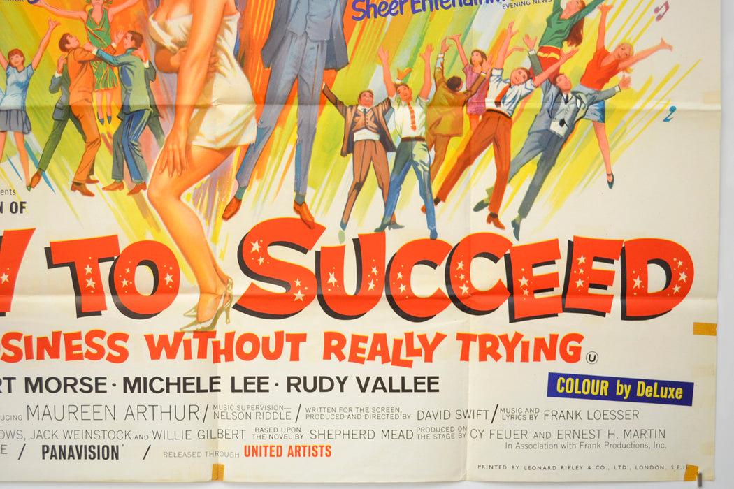 HOW TO SUCCEED IN BUSINESS WITHOUT REALLY TRYING (Bottom Right) Cinema Quad Movie Poster 