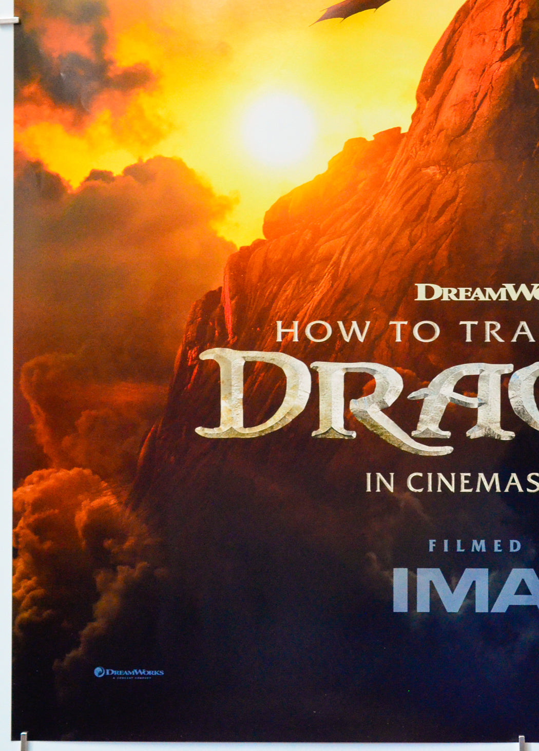 How To Train Your Dragon (Bottom Left) Cinema One Sheet Movie Poster 