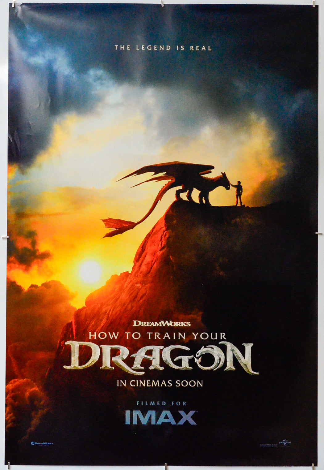 How To Train Your Dragon - Original One Sheet Poster - Film Poster - Movie Poster 