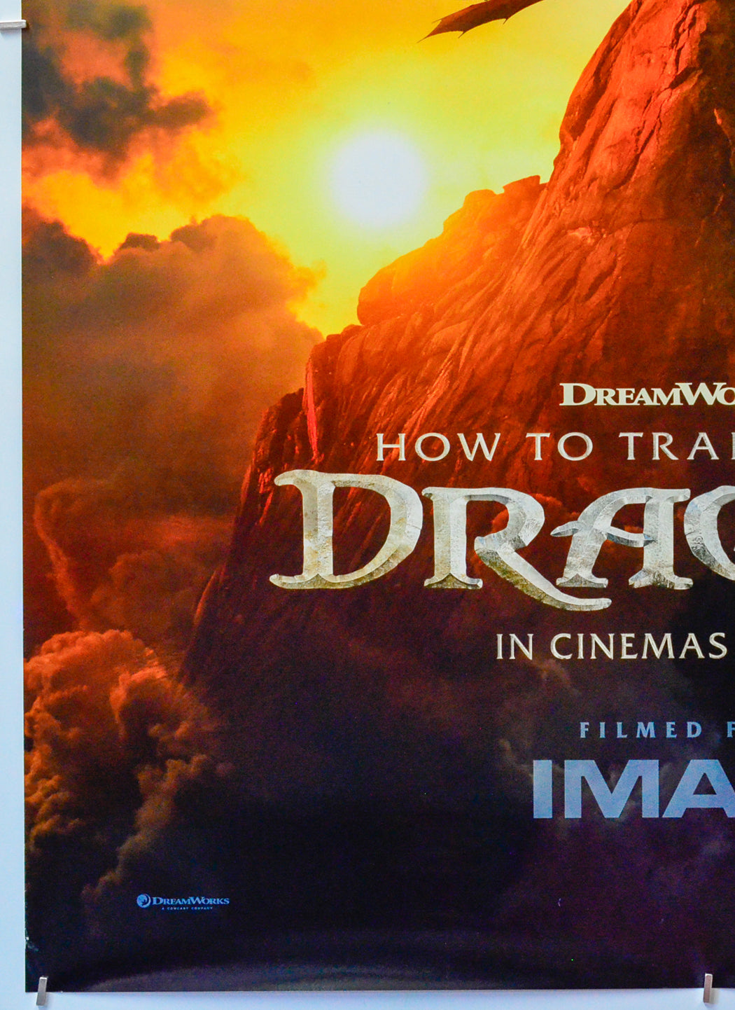 How To Train Your Dragon (Bottom Left) Cinema One Sheet Movie Poster 
