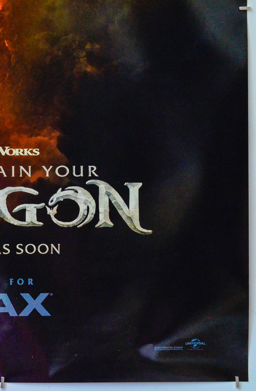 How To Train Your Dragon (Bottom Right) Cinema One Sheet Movie Poster 