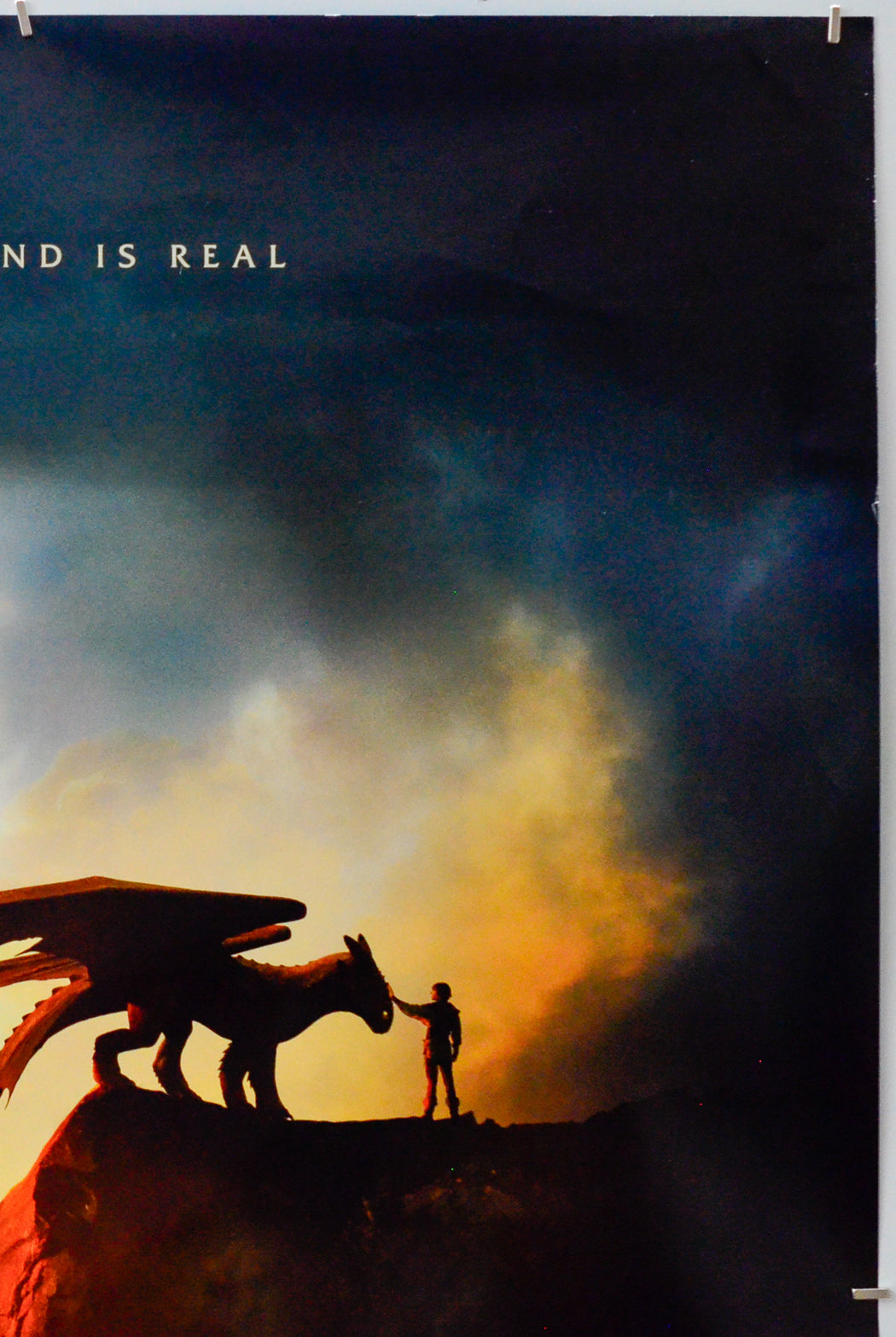 How To Train Your Dragon (Top Right) Cinema One Sheet Movie Poster 