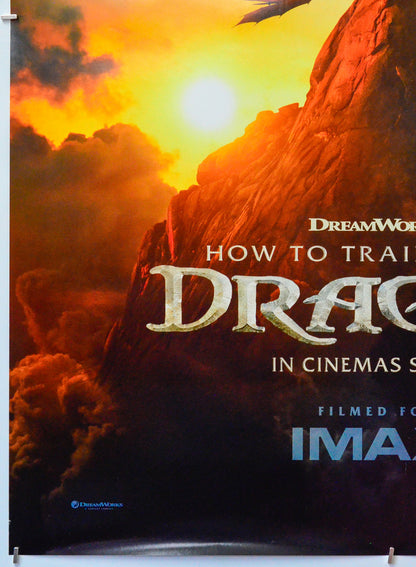 How To Train Your Dragon (Bottom Left) Cinema One Sheet Movie Poster 