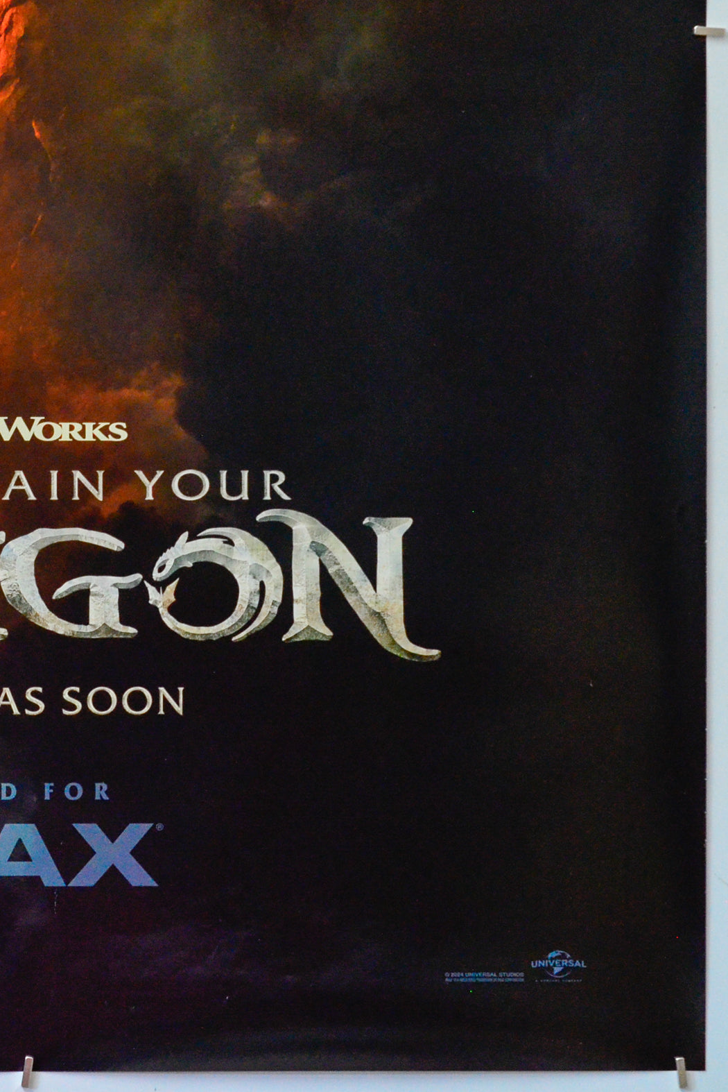 How To Train Your Dragon (Bottom Right) Cinema One Sheet Movie Poster 