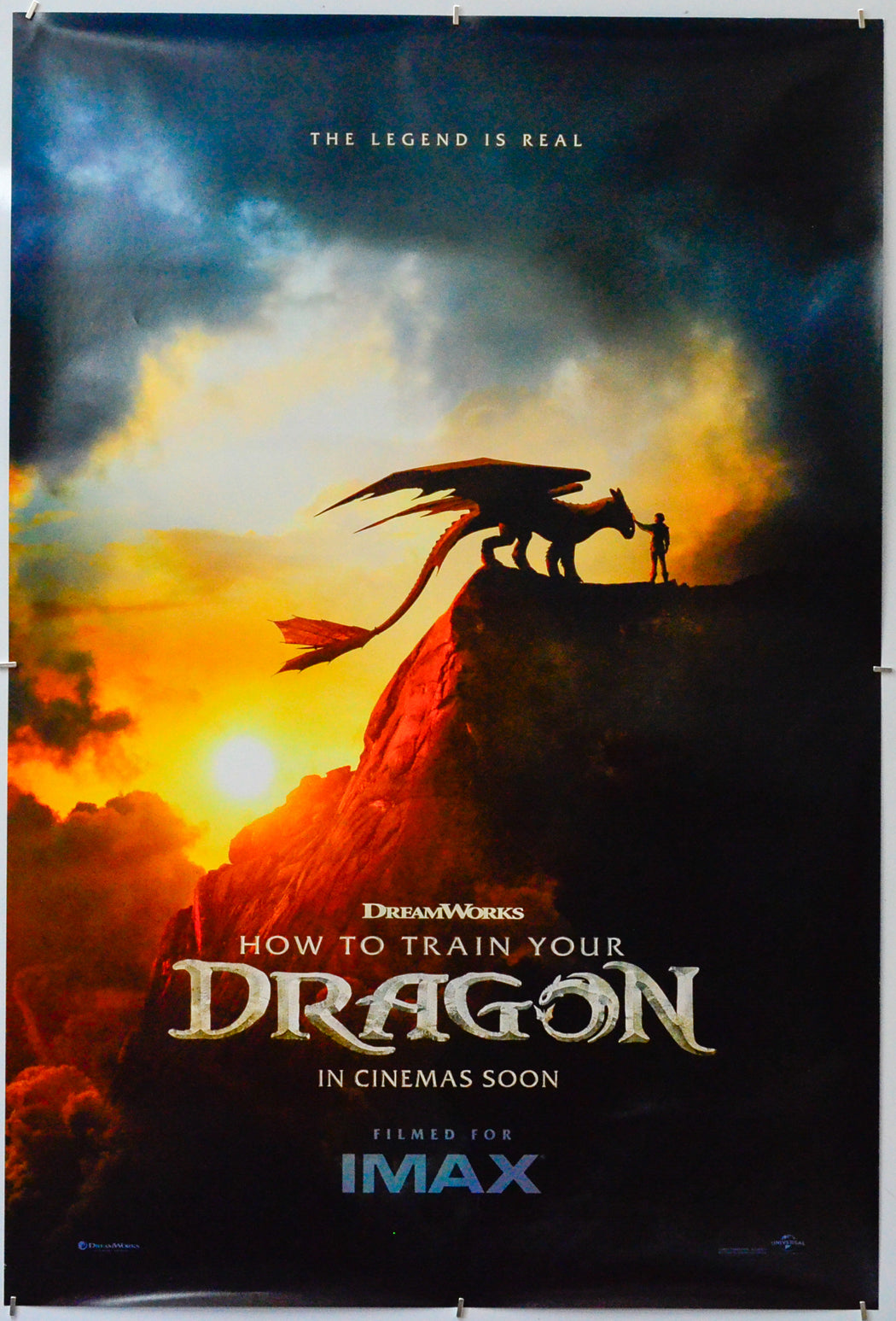 How To Train Your Dragon - Original One Sheet Poster - Film Poster - Movie Poster 