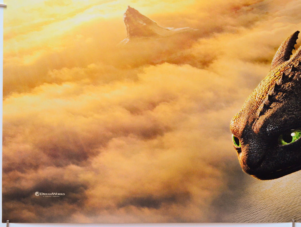 How To Train Your Dragon (Bottom Left) Cinema Quad Movie Poster 