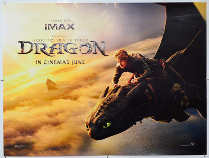 How To Train Your Dragon - Original Quad Poster - Film Poster - Movie Poster